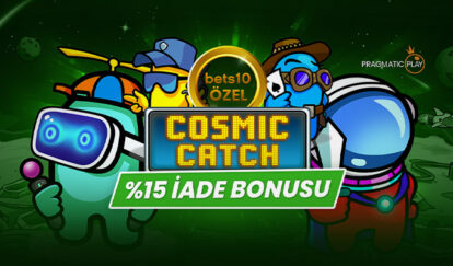 YENİ SLOTTAN FREE SPİN + İADE Cosmic Catch game desktop
